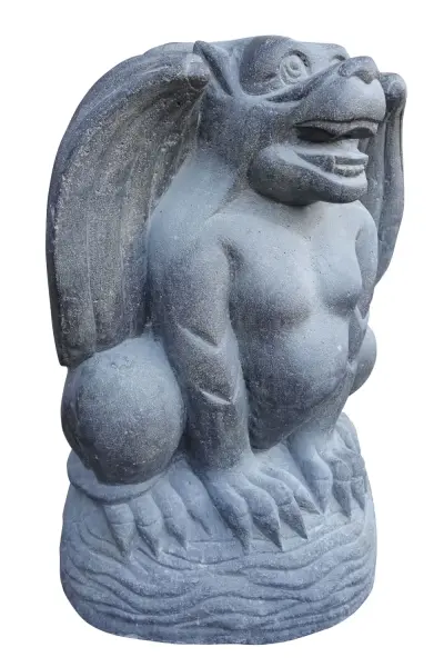 Product image of the product “Gargoyle 60cm, cast stone, antique finish ”